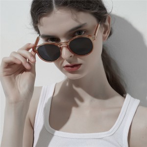 Women Retro Round Sunglasses 