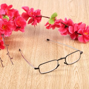 Foldable Stainless Steel Presbyopic Glasses Eyewear Style Reading Glasses