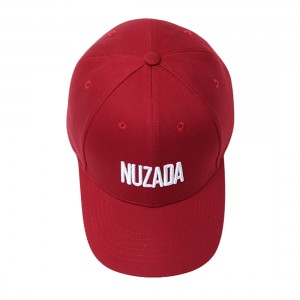 NUZADA Unisex Cotton Baseball Cap With Alphabet Pattern